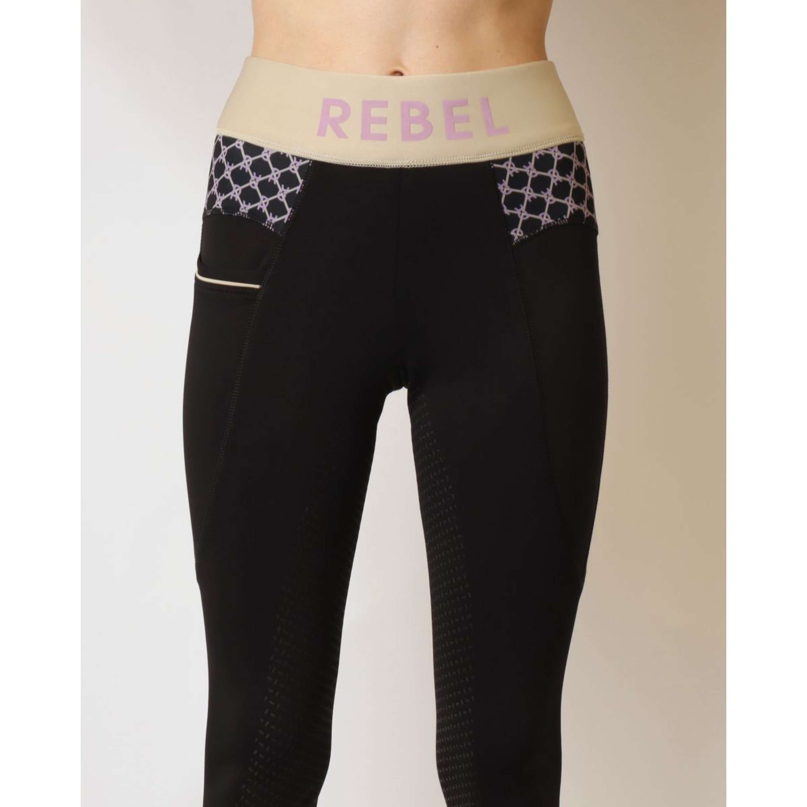 Rebel Riding Legging AO Printed Black