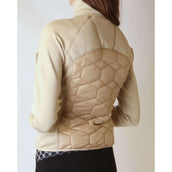 Rebel Jacket Cube Quilted Hybrid Beige