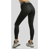 Rebel Riding Legging Logo Elastic Waistband Full Grip Black