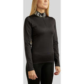 Rebel Shirt Baselayer Logo Collar Black