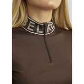 Rebel Shirt Baselayer Logo Collar Brown