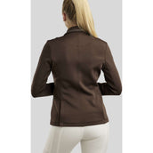 Rebel Competition Jacket Rosegold Crystals Brown