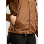 Rebel Jacket Foilprinted Logo Toffee