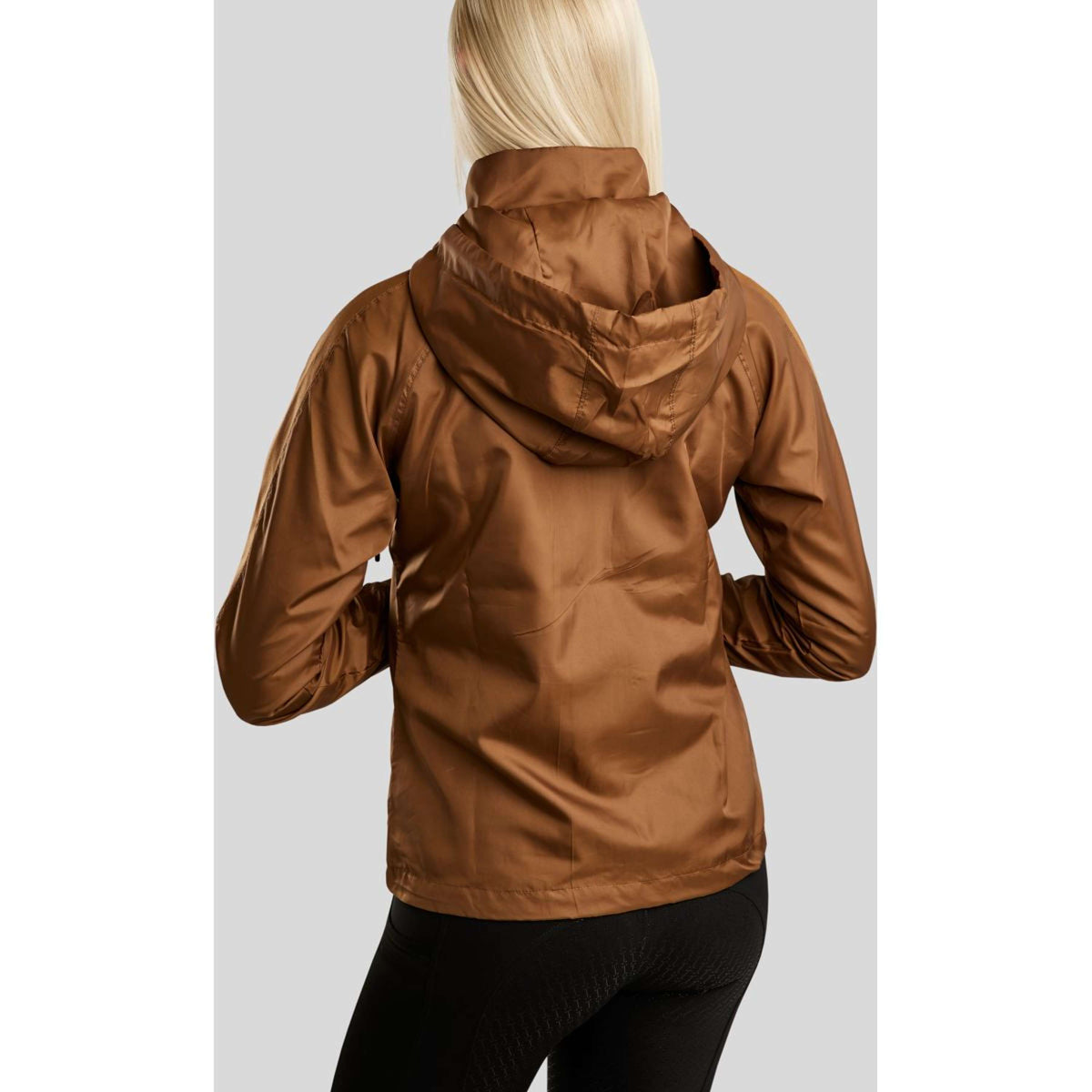 Rebel Jacket Foilprinted Logo Toffee