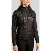 Rebel Jacket Foilprinted Logo Black