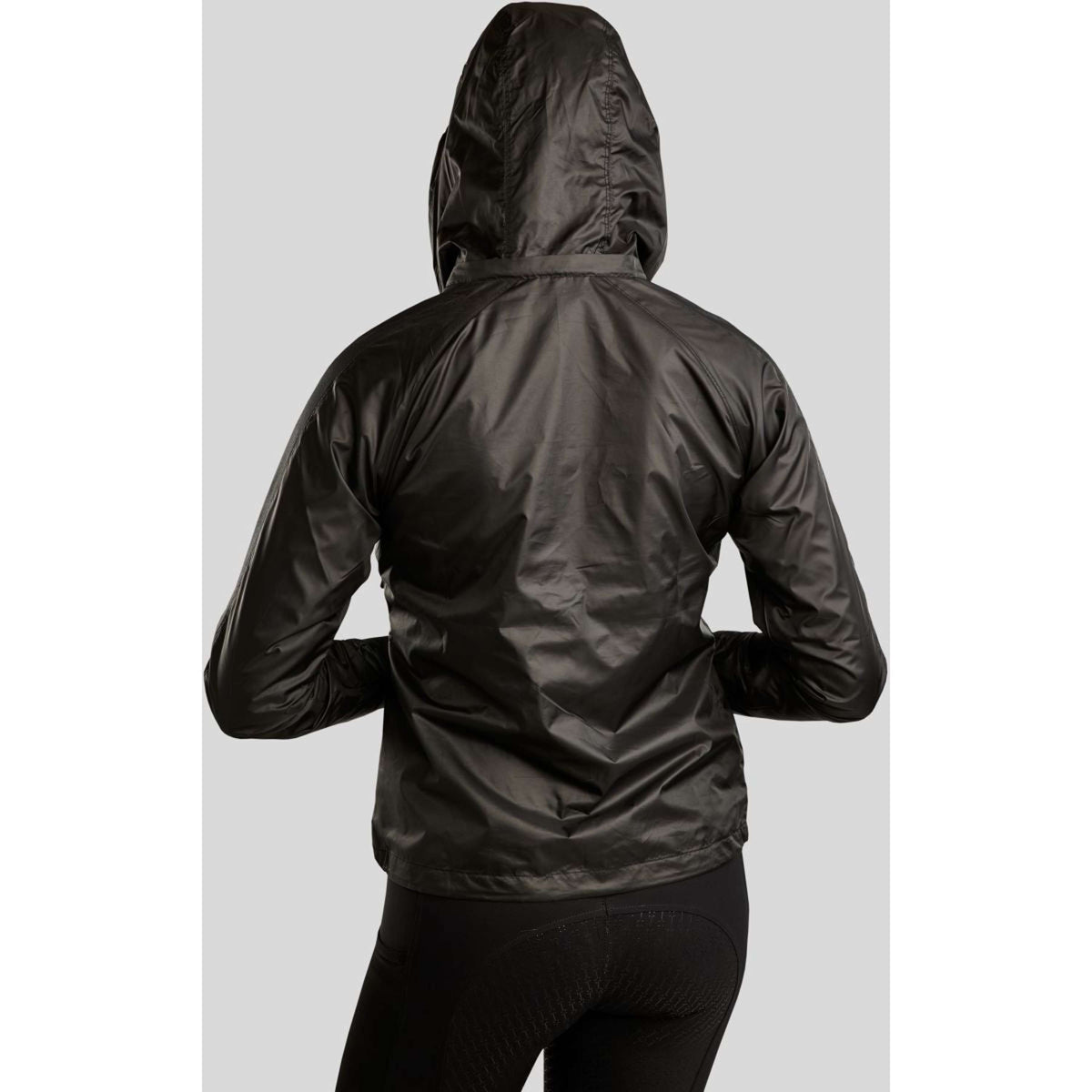 Rebel Jacket Foilprinted Logo Black