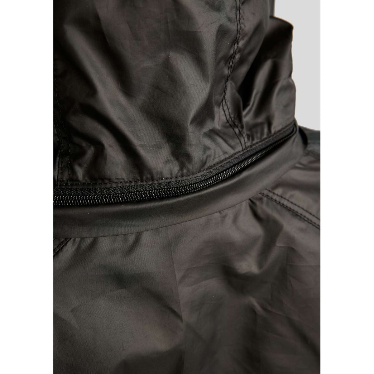 Rebel Jacket Foilprinted Logo Black