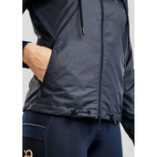 Rebel Jacket Foilprinted Logo Navy