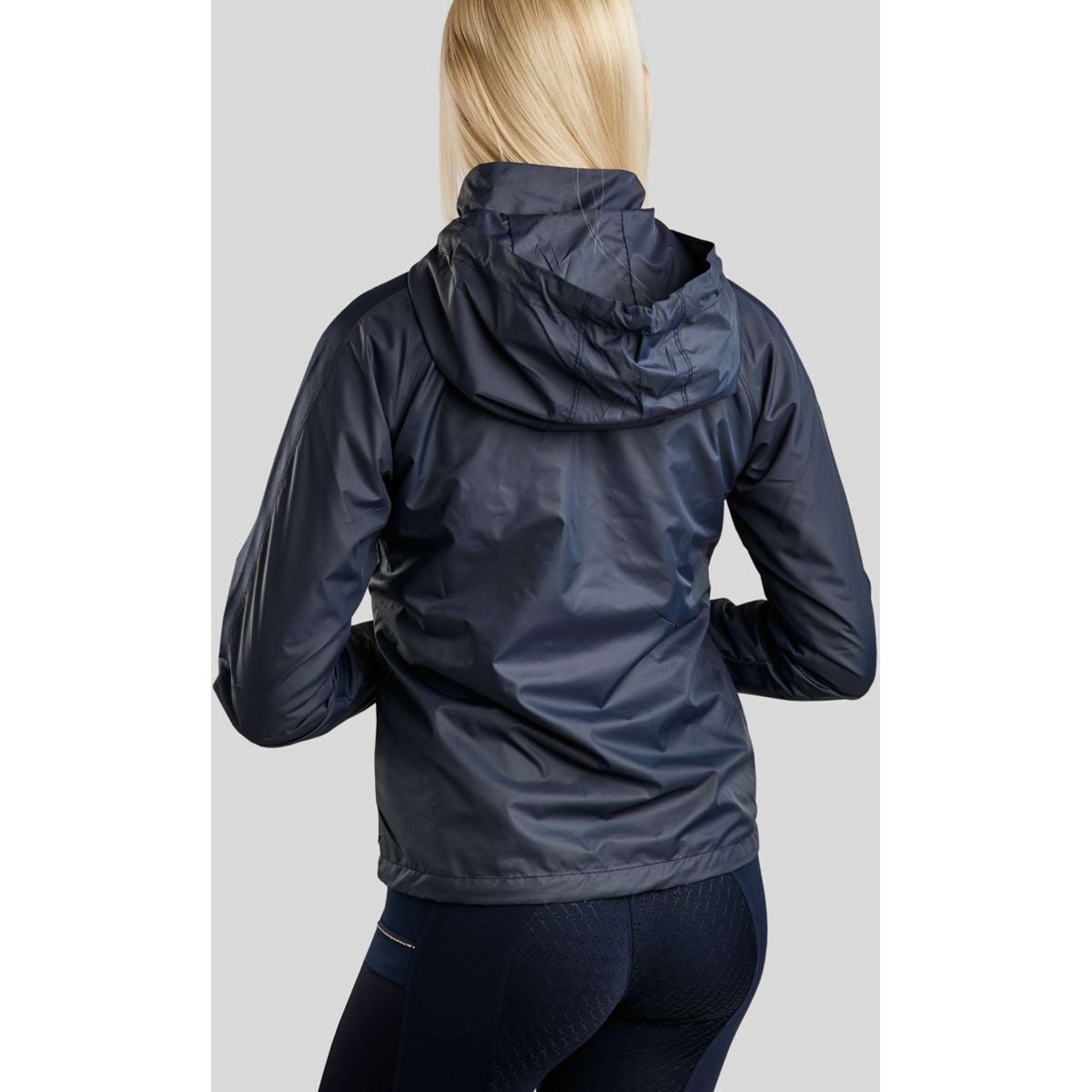 Rebel Jacket Foilprinted Logo Navy