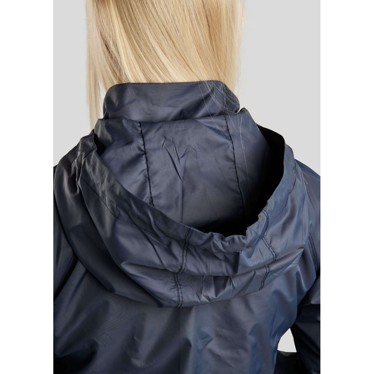 Rebel Jacket Foilprinted Logo Navy