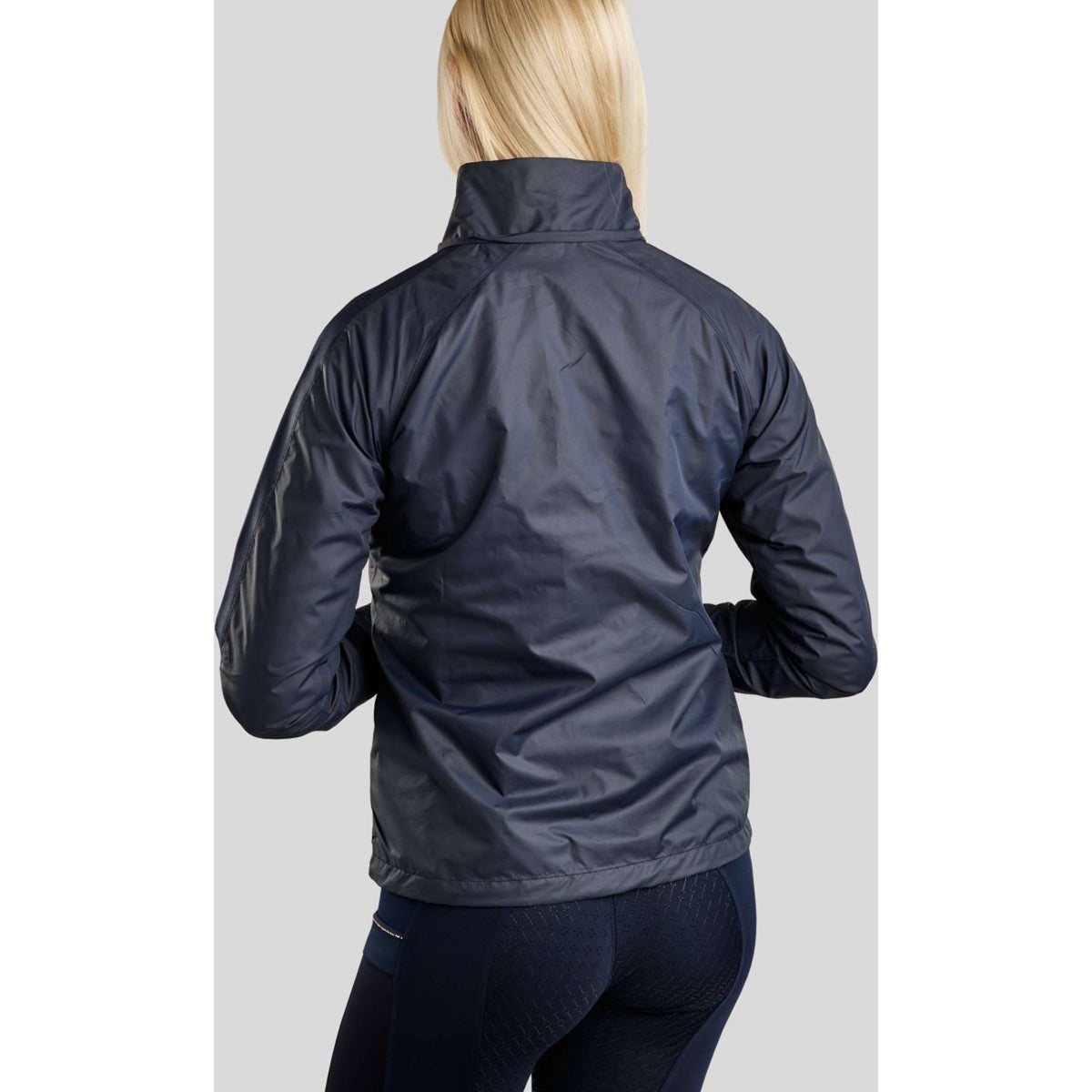 Rebel Jacket Foilprinted Logo Navy