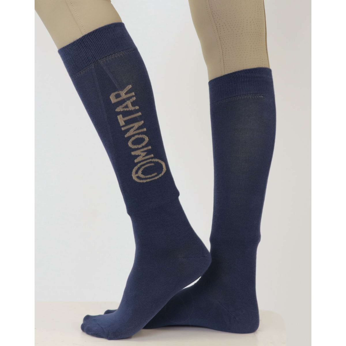 Montar Socks Bamboo with Logo Dove Blue