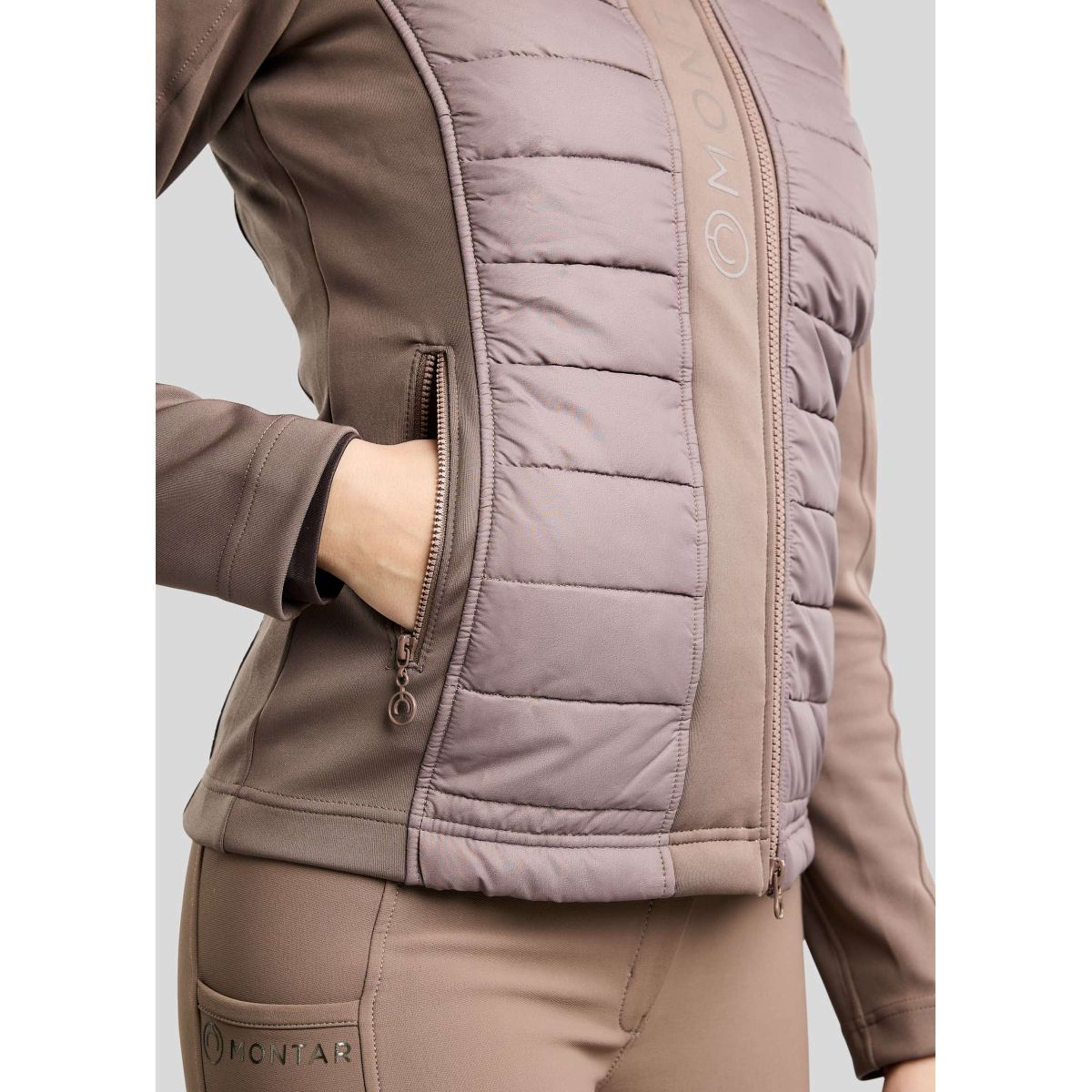 Montar Jacket Emma Quilt Nougat Brown
