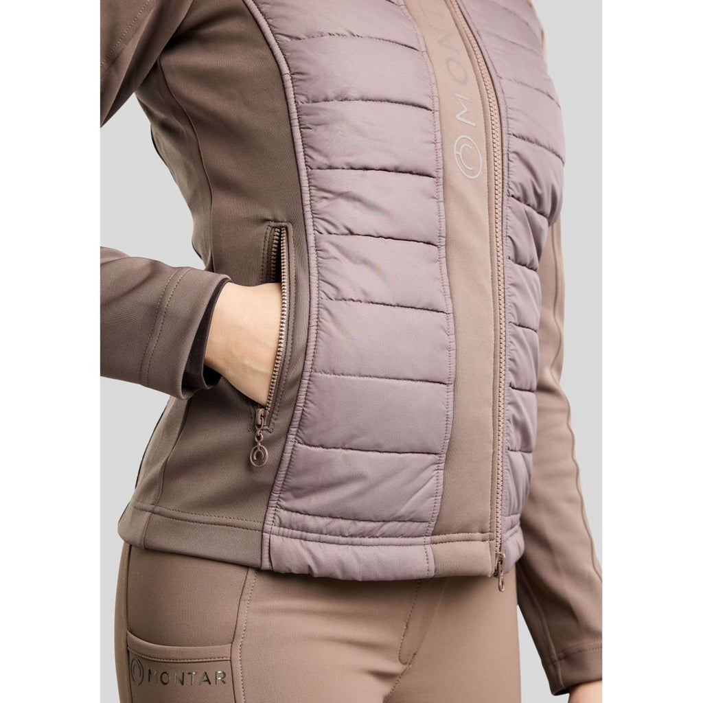 Montar Jacket Emma Quilt Nougat Brown