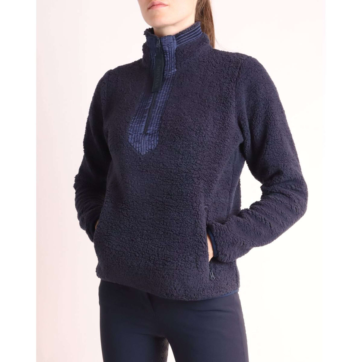 Montar Sweater MoMaddy Teddy Dark Navy