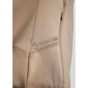 Montar Jacket MoPaige Pintucks Crystals Latte