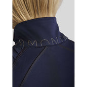 Montar Jacket MoPaige Pintucks Crystals Dark Navy