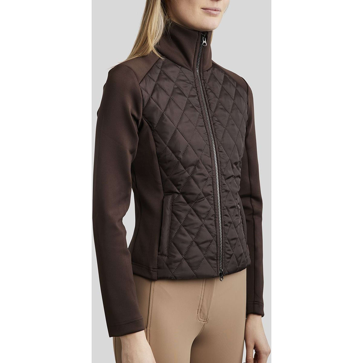 Montar Jacket MoQuinn Quilted Brown