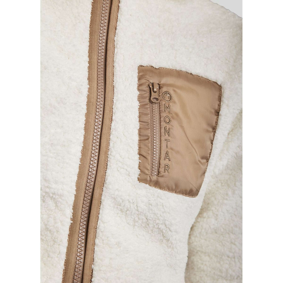 Montar Jacket MoLea Teddy Off White