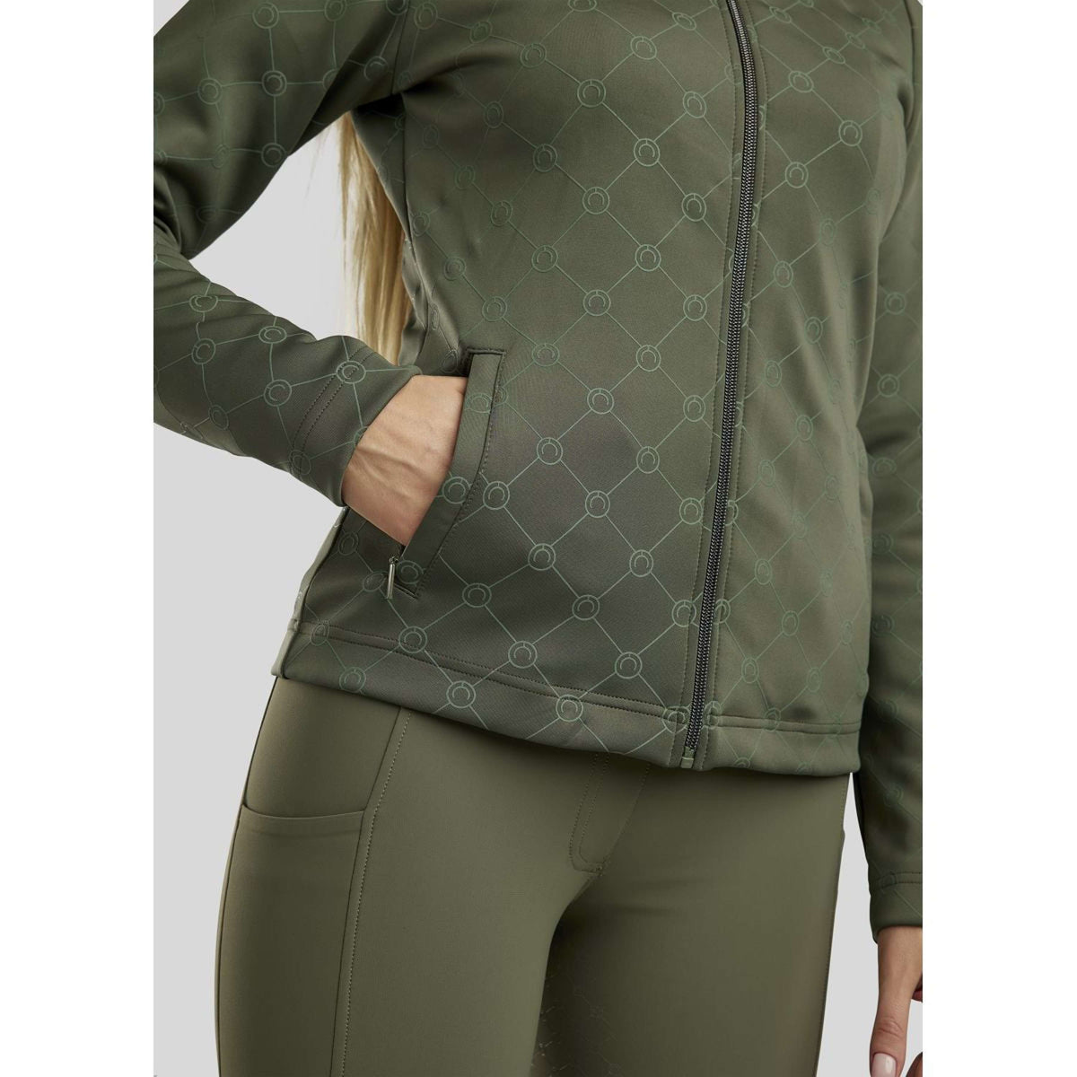 Montar Jacket MoTilde Softshell Pine Green