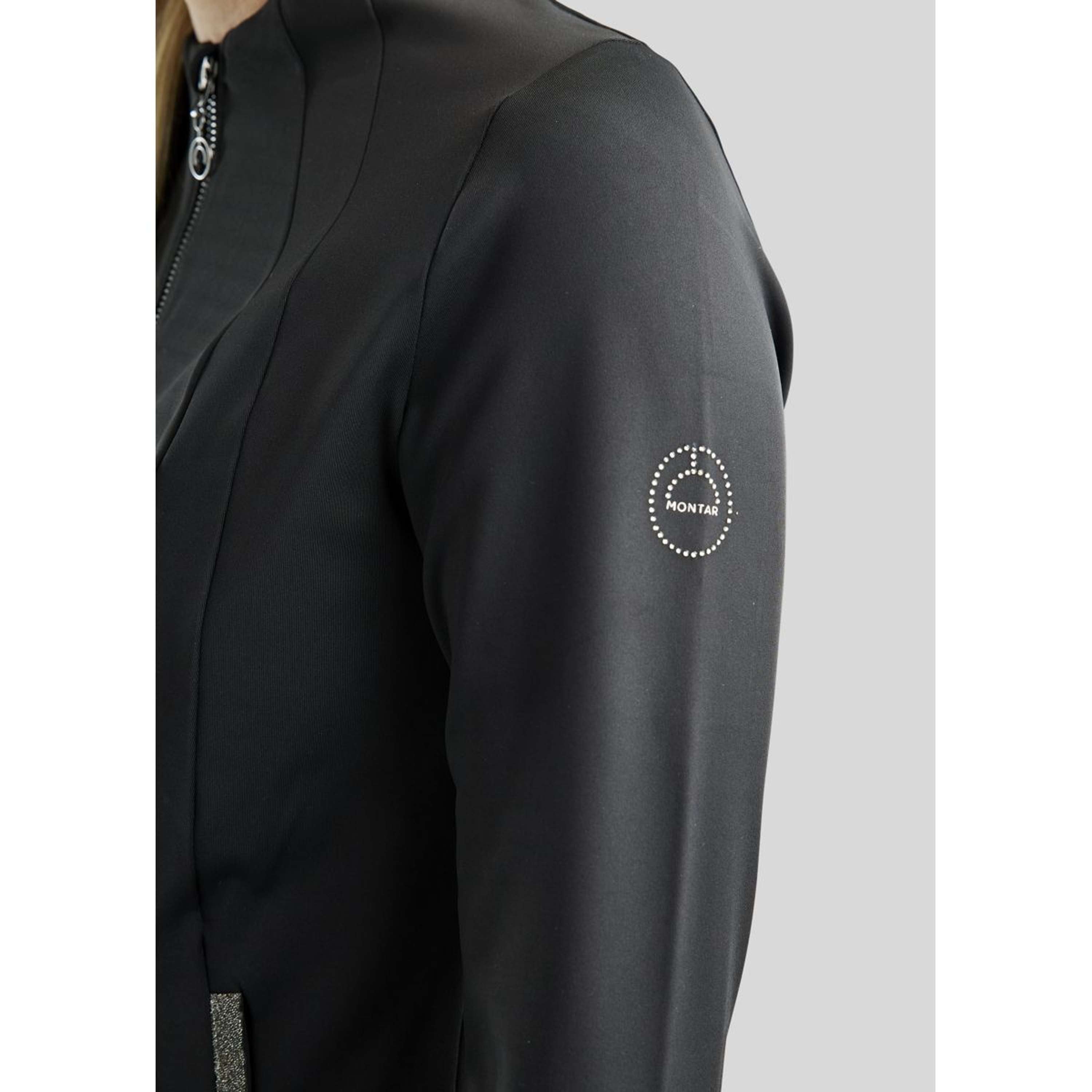 Montar Zip-Hoodie MoGloria Black