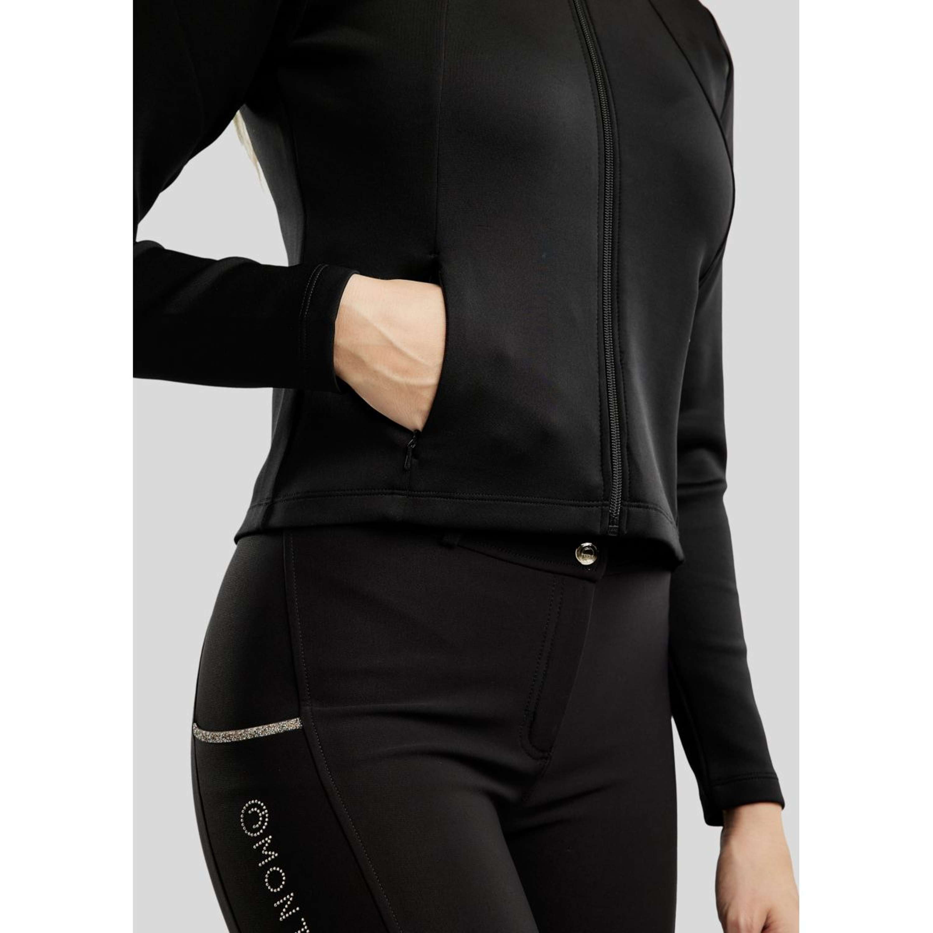 Montar Jacket MoLila Champagne Crystals Black