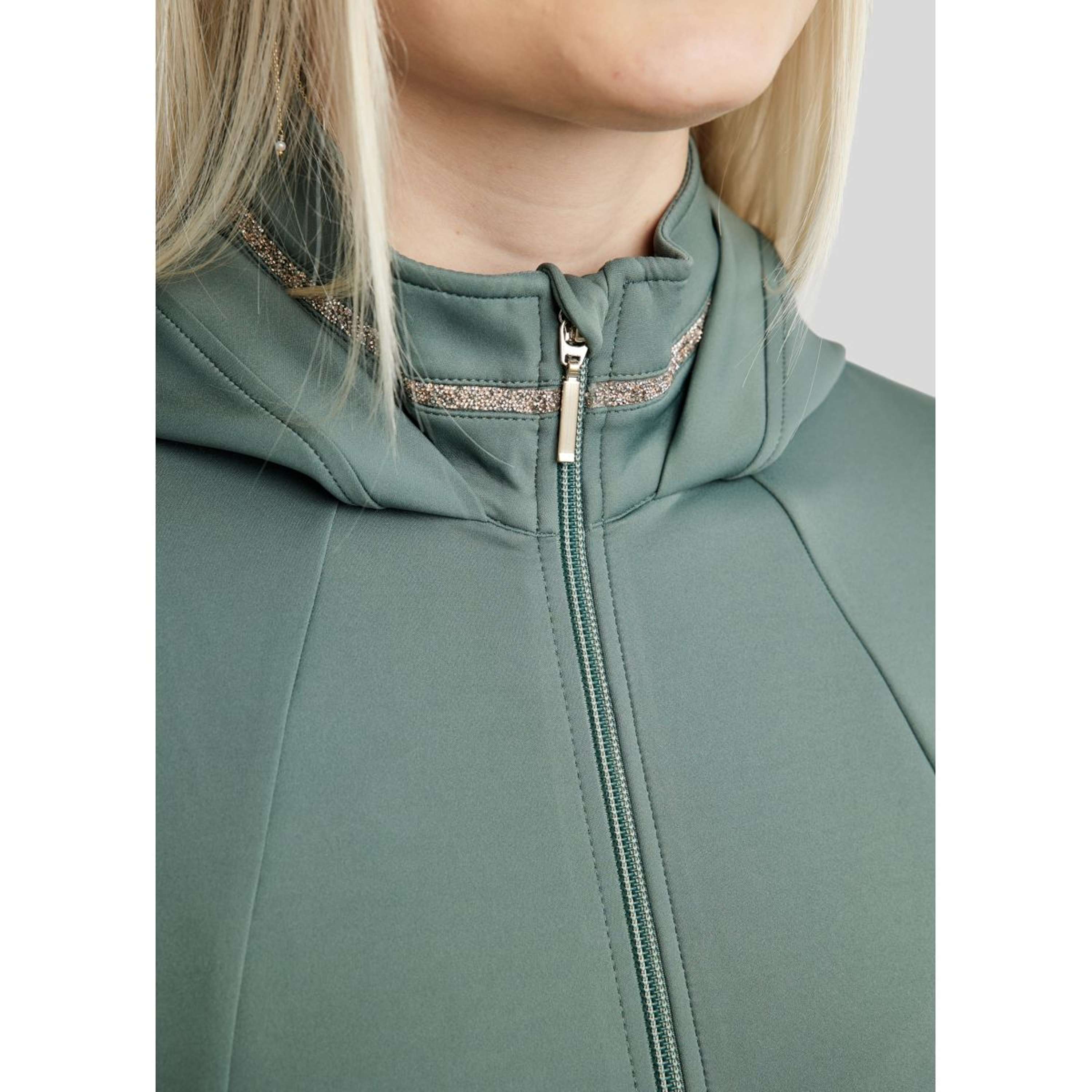 Montar Jacket MoLila Champagne Crystals Jade