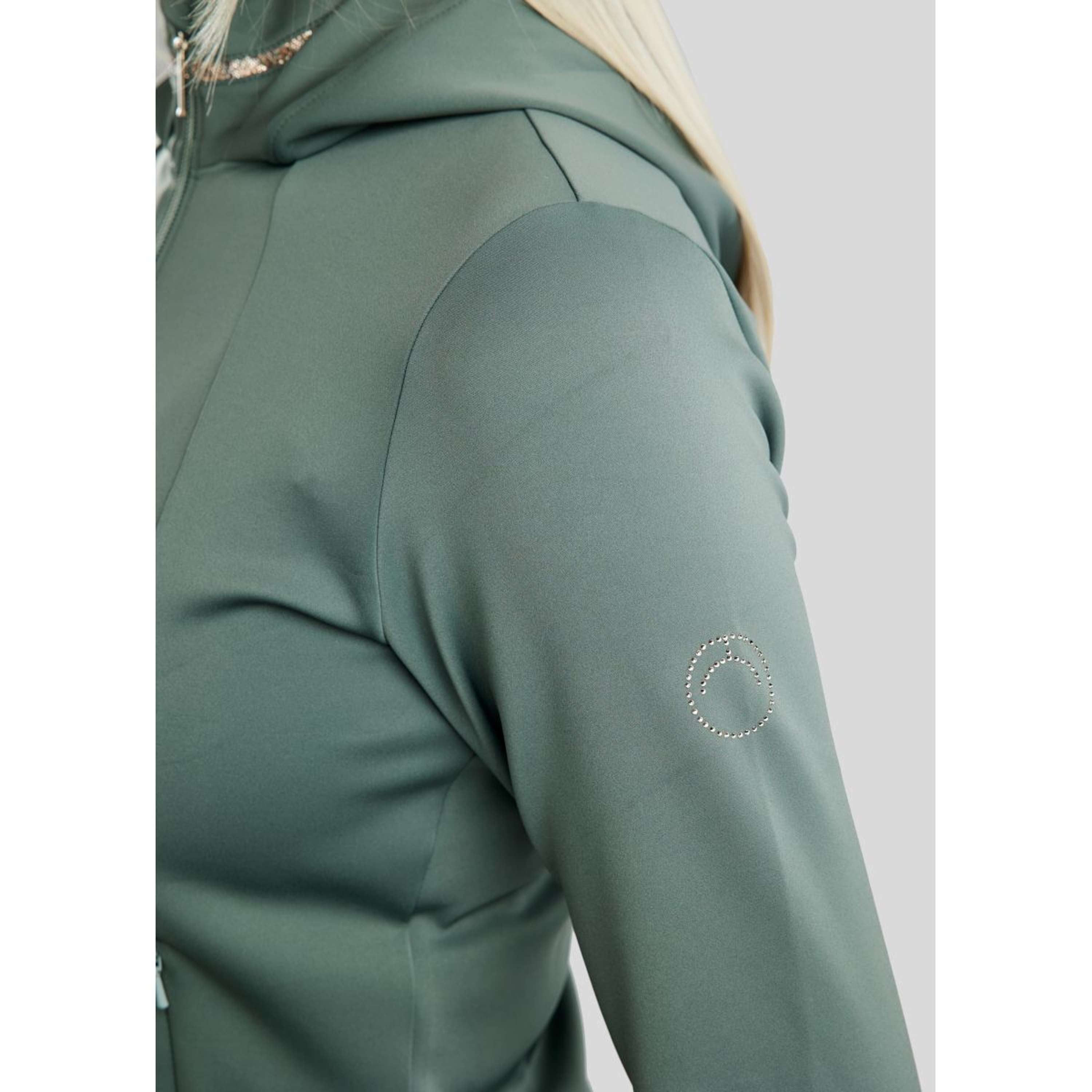 Montar Jacket MoLila Champagne Crystals Jade