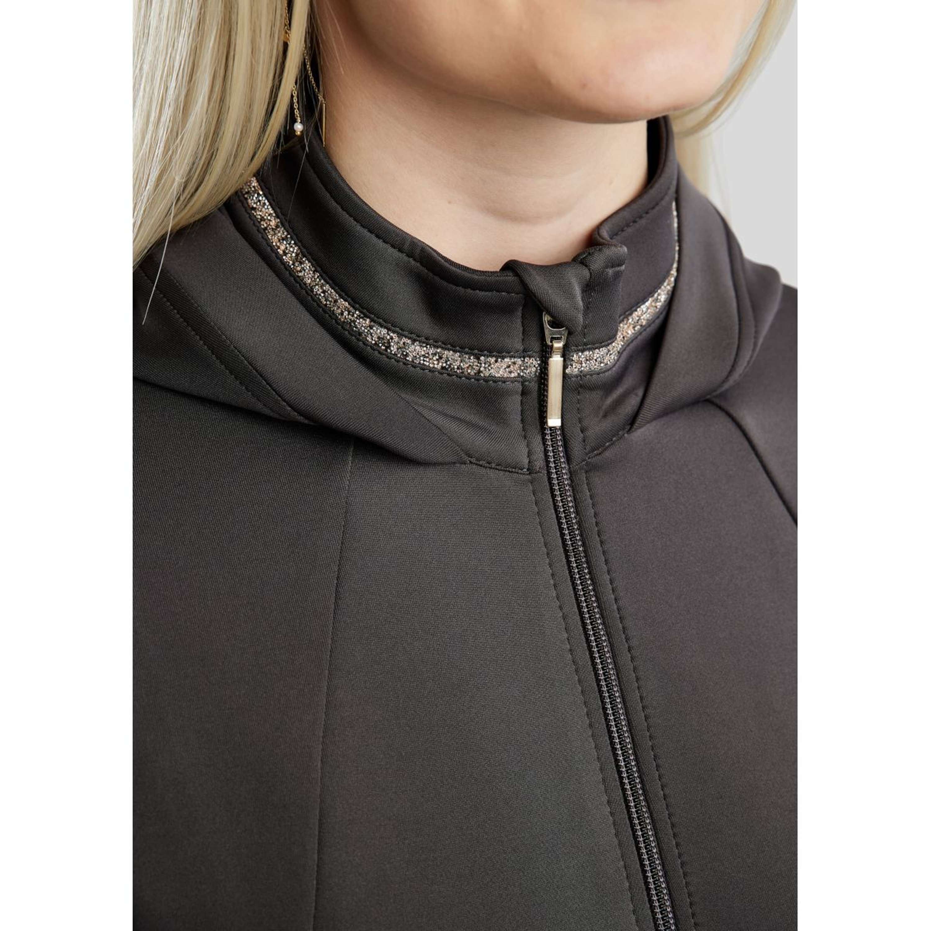 Montar Jacket MoLila Champagne Crystals Slate Grey