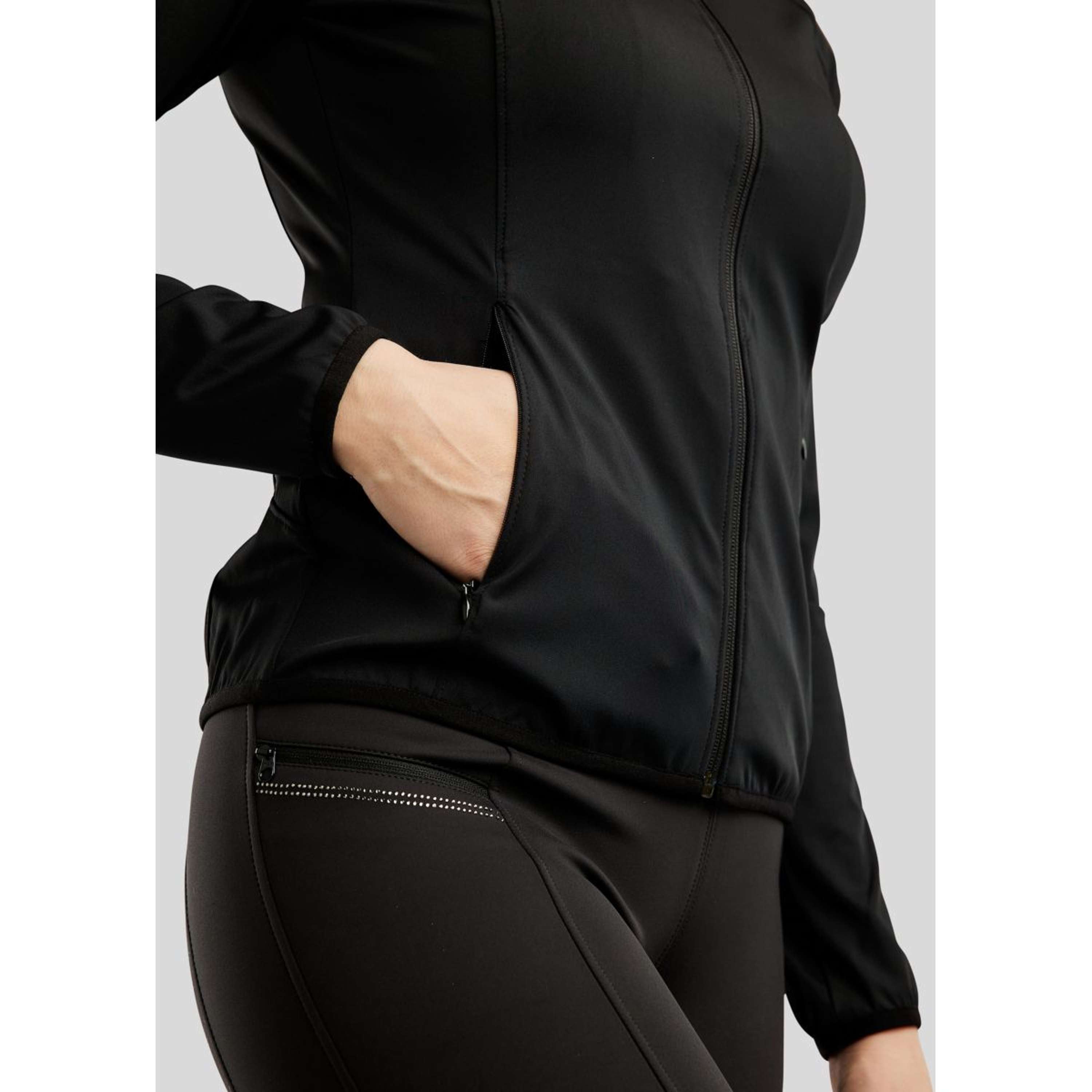 Montar Jacket MoPearl Pintuck Gun Metal Crystals Black