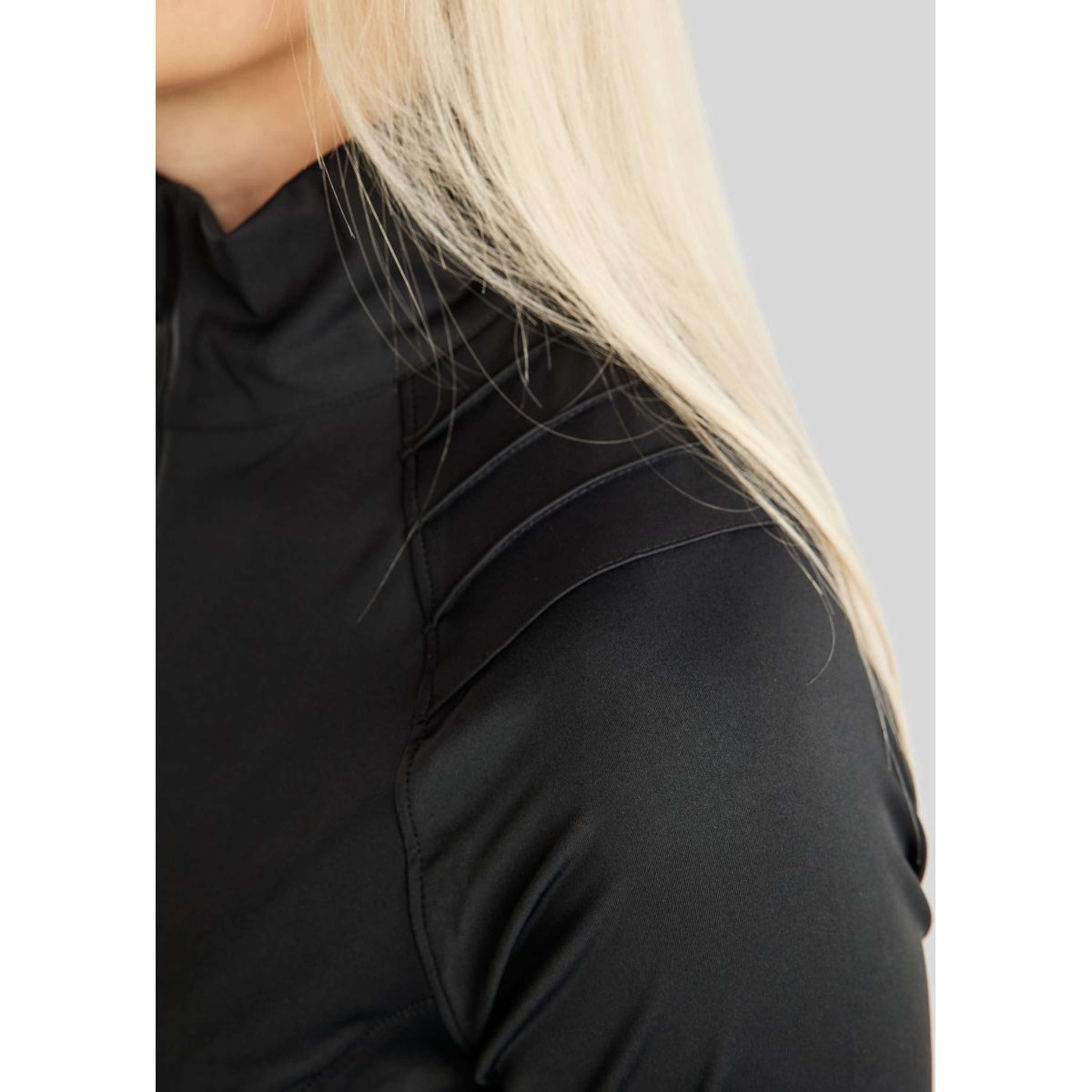 Montar Jacket MoPearl Pintuck Gun Metal Crystals Black