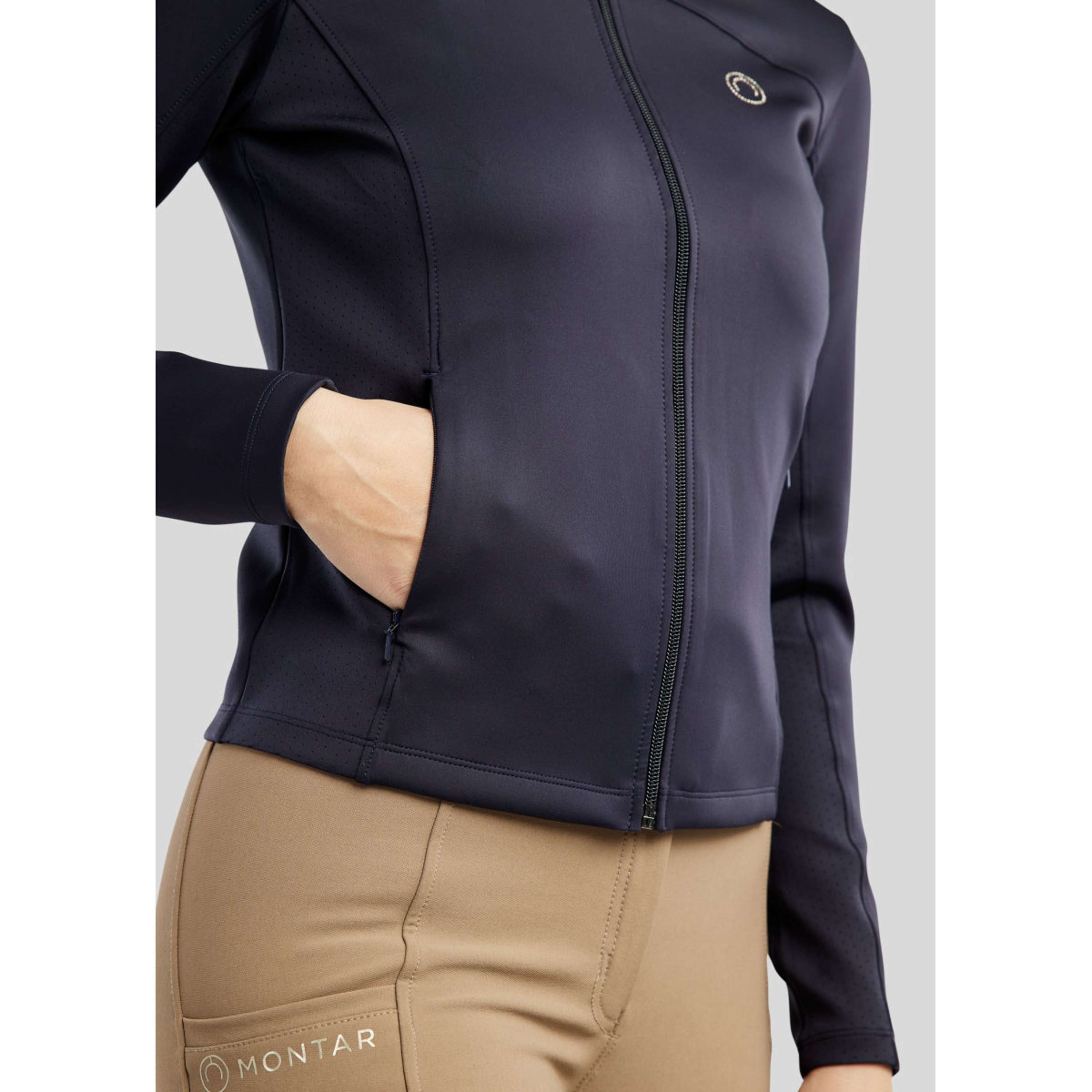 Montar Zip-Hoodie MoDahne Navy