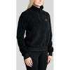 Montar Sweater MoEbba Q-Zip Teddy Pile Golden Quartz Black