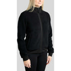 Montar Zip-Hoodie MoEbba Teddy Pile Golden Quartz Black