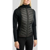 Montar Jacket MoEverline Hybrid Detachable Hood Golden Quartz Crystals Black