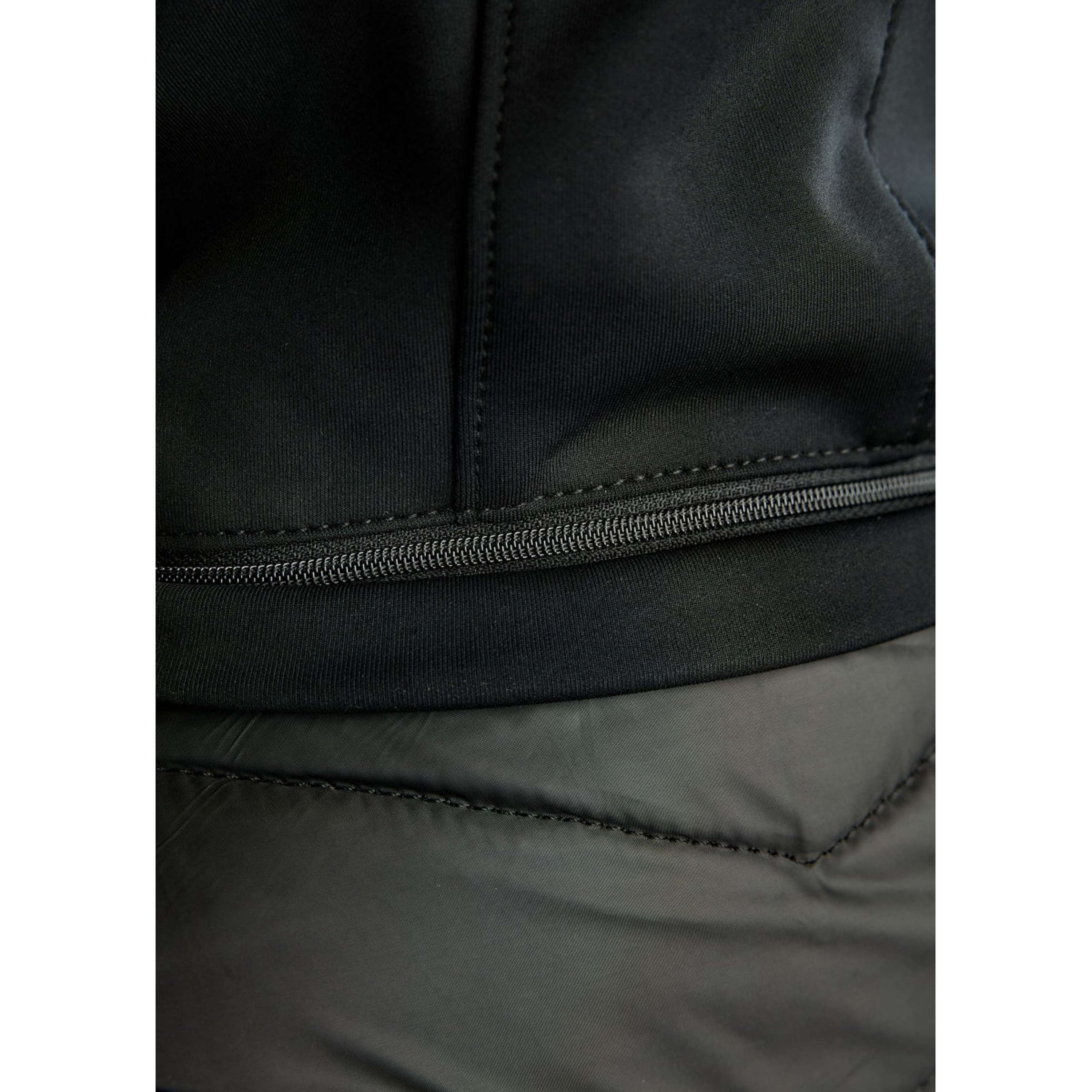 Montar Jacket MoEverline Hybrid Detachable Hood Golden Quartz Crystals Black