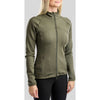 Montar Jacket MoEverline Golden Quartz Crystals High Collar Forest Green