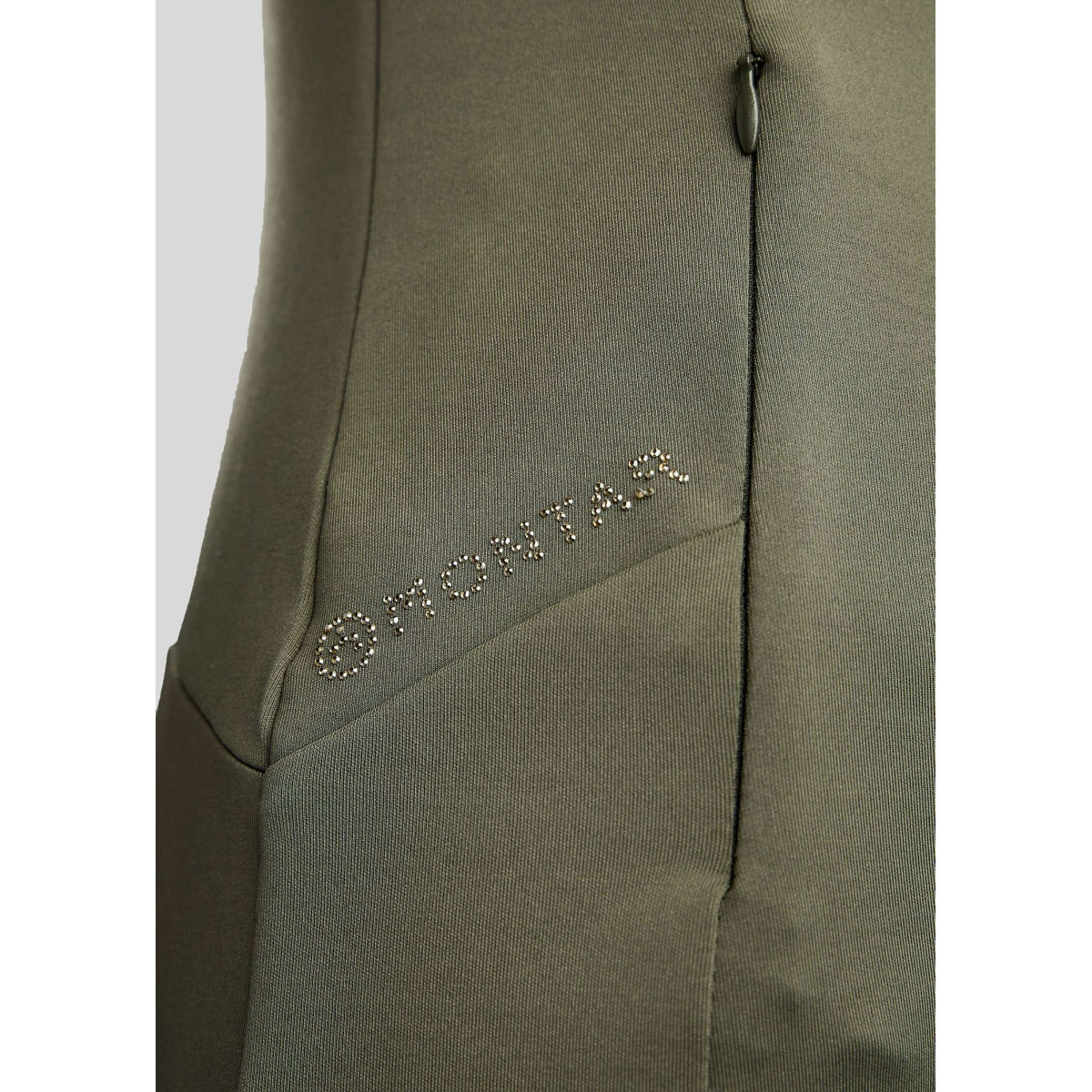 Montar Jacket MoEverline Golden Quartz Crystals High Collar Forest Green