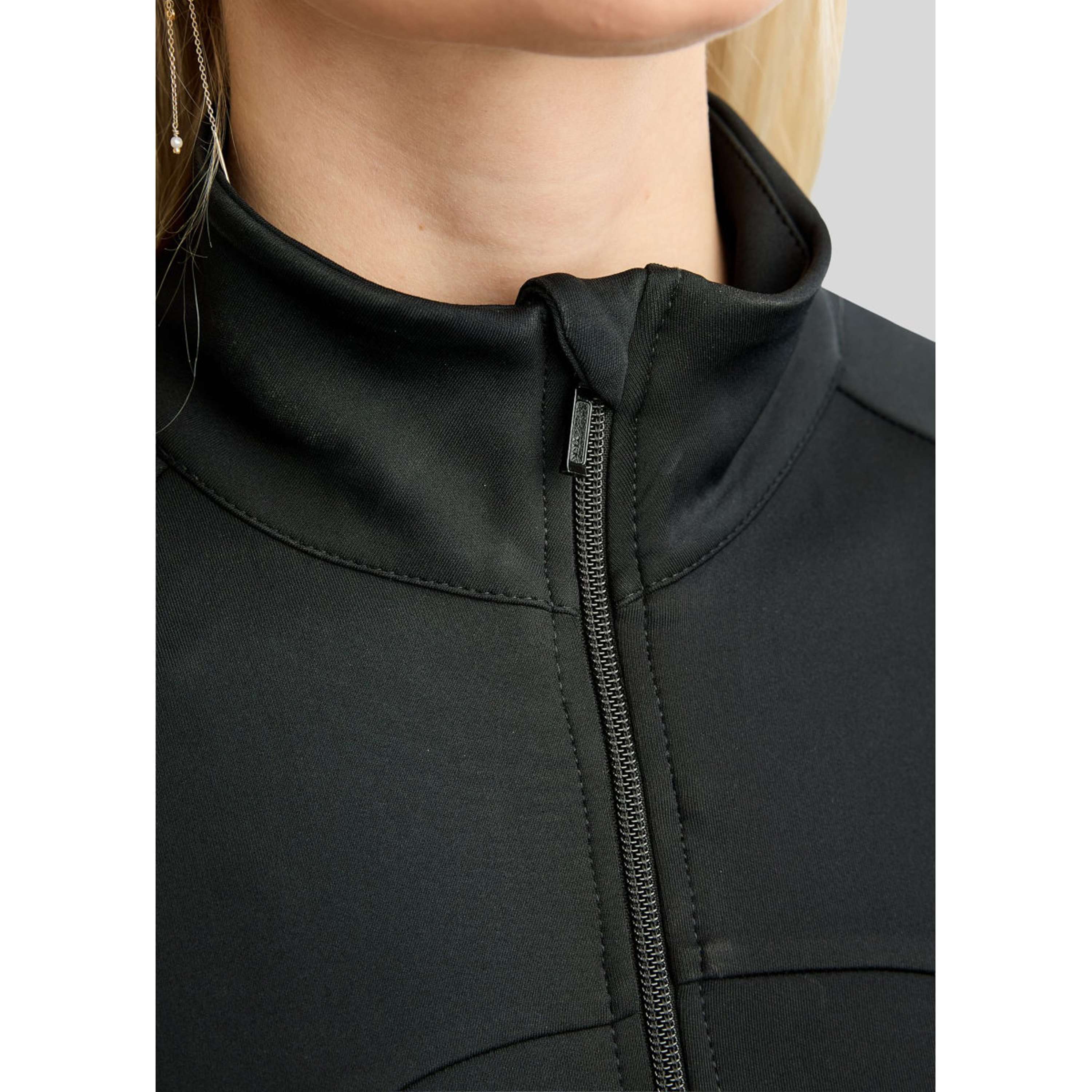 Montar Jacket MoEverline Golden Quartz Crystals High Collar Black