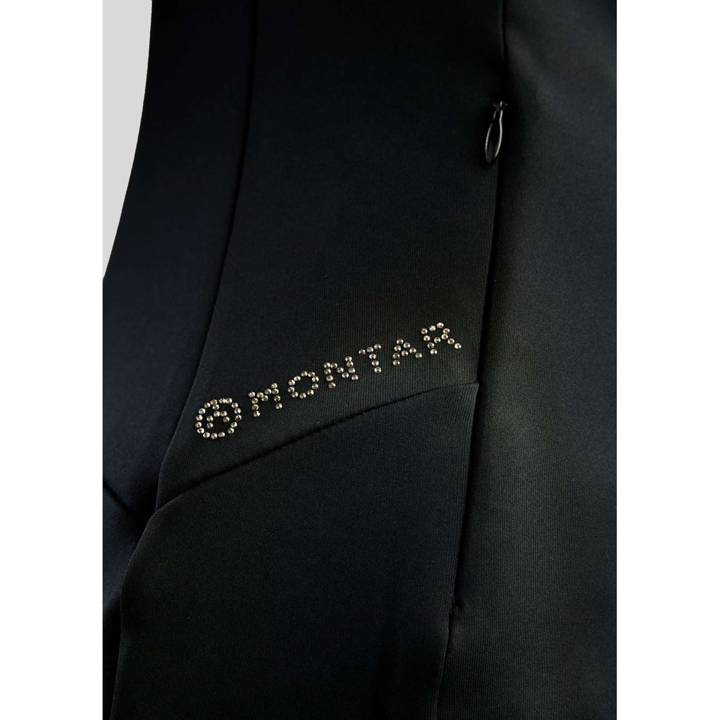 Montar Jacket MoEverline Golden Quartz Crystals High Collar Black