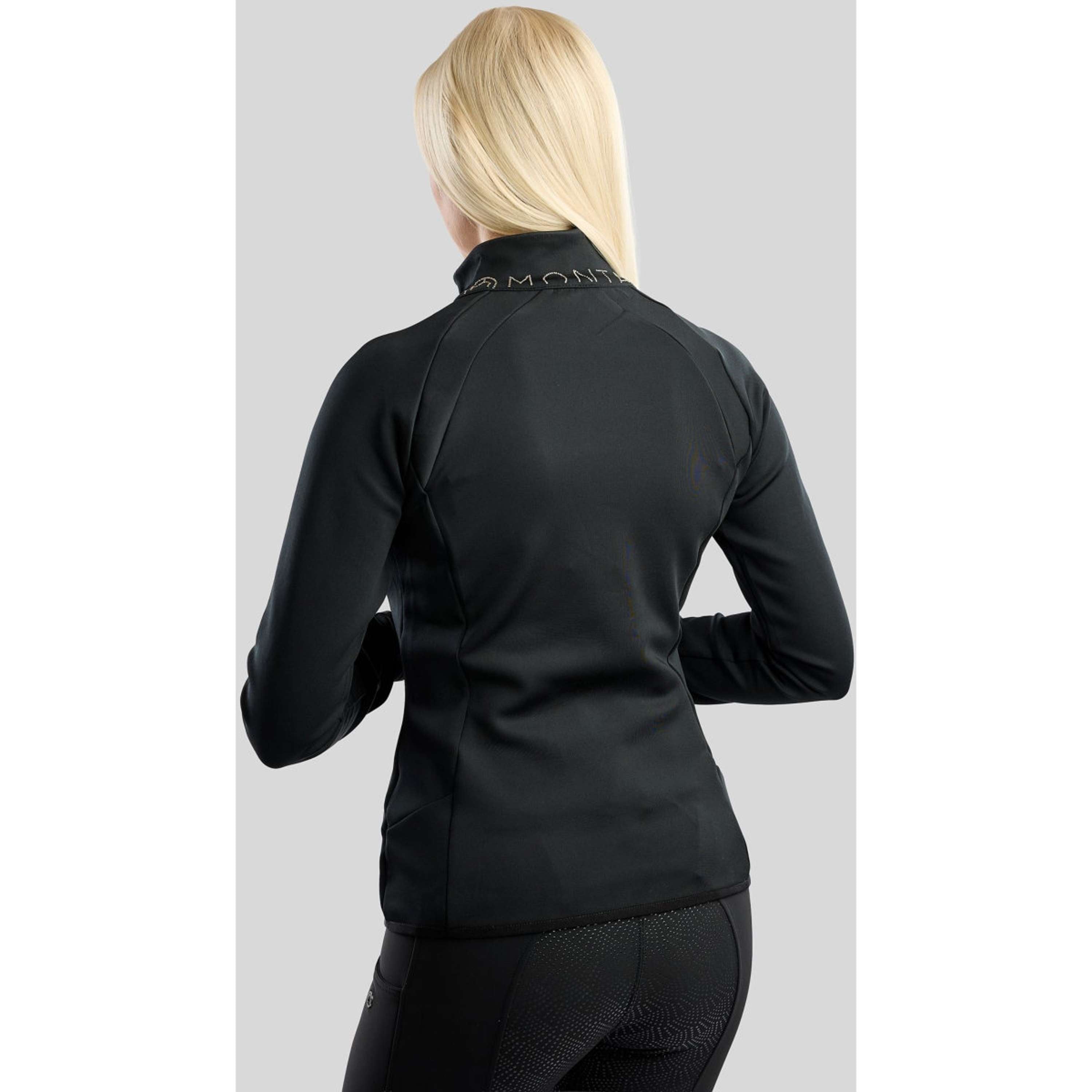 Montar Jacket MoEverline Golden Quartz Crystals High Collar Black