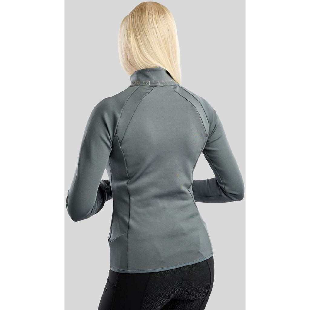 Montar Jacket MoEverline Golden Quartz Crystals High Collar Dark Slate