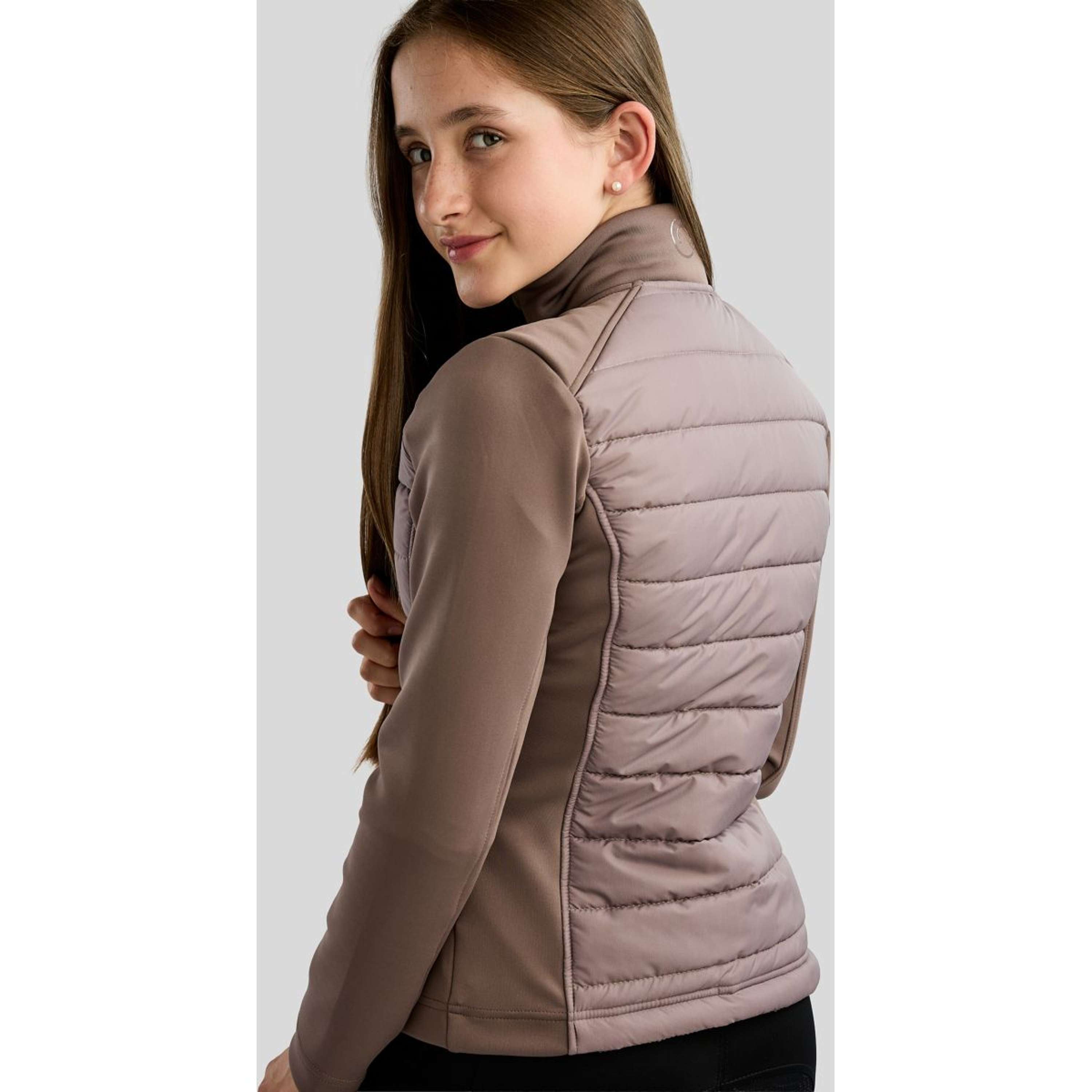 Montar Jacket Emma Quilt Kids Nougat Brown