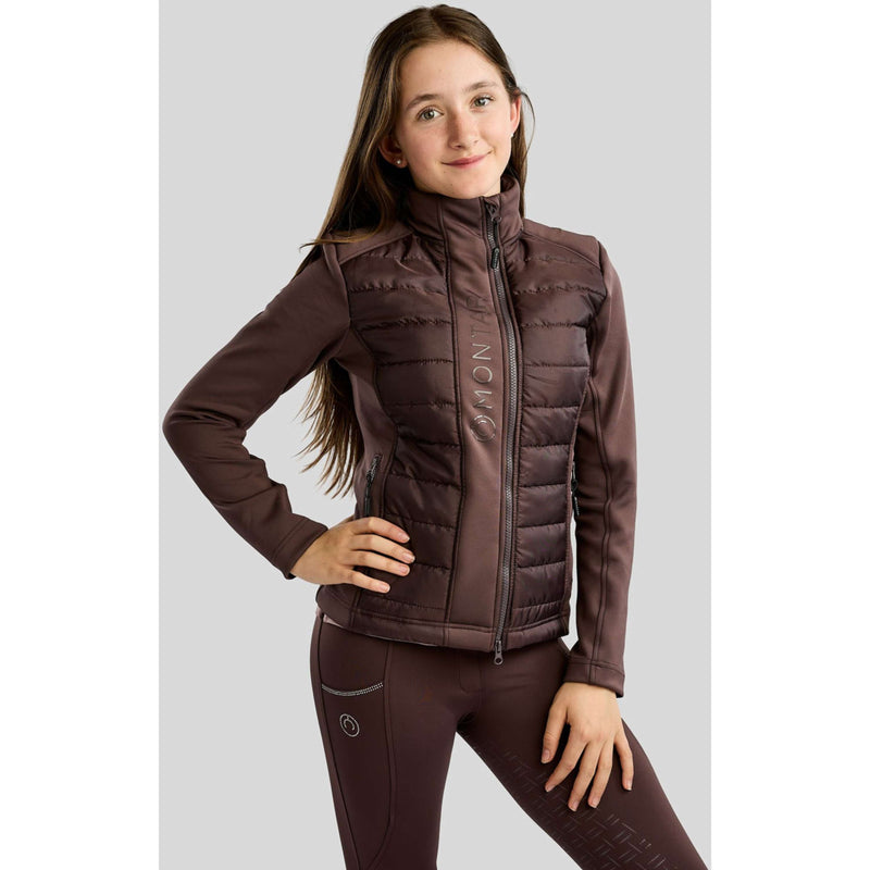 Montar Jacket Emma Quilt Kids Black Peony