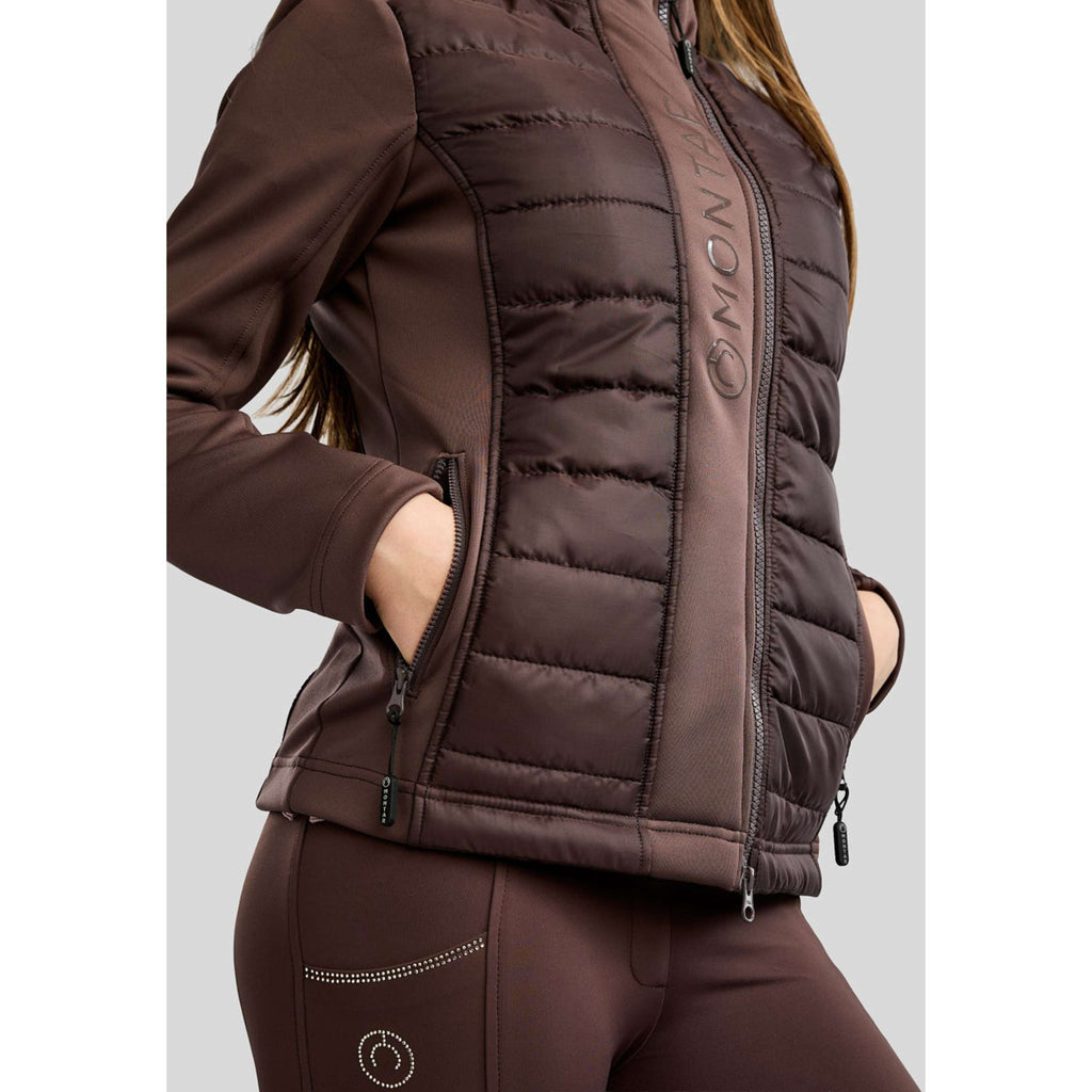 Montar Jacket Emma Quilt Kids Black Peony