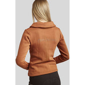 Montar Zip-Hoodie MoNaja Rosegold Crystals Bronze