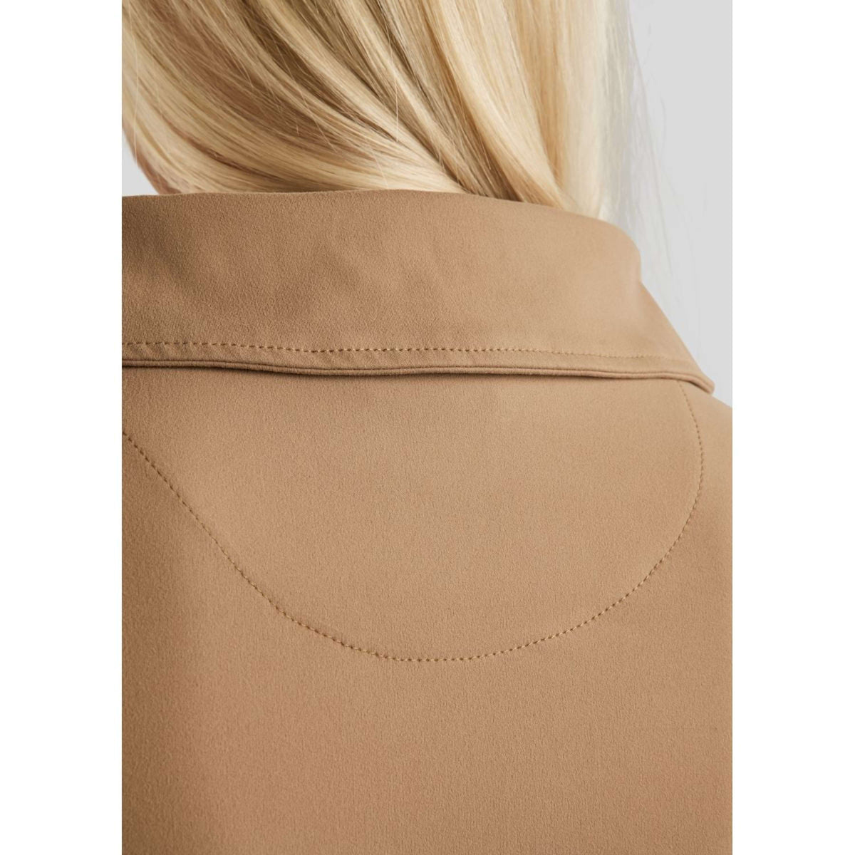 Montar Shirt MoRachel Quarter Zip Latte