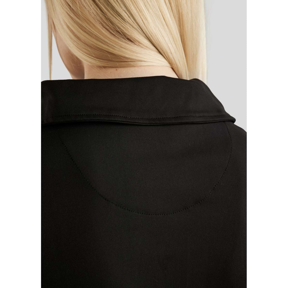 Montar Shirt MoRachel Quarter Zip Black