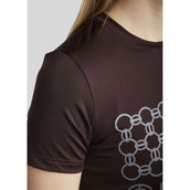 Montar T-Shirt MoChain Frontprinted Brown