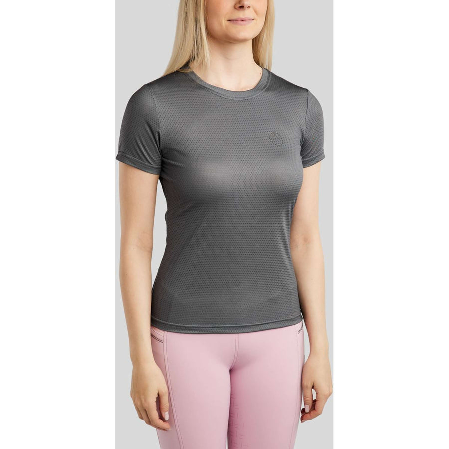 Montar T-Shirt MoGrace Mesh Tee Grey